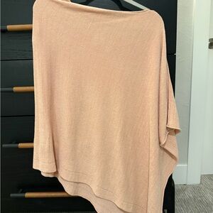 Barefoot Dreams Ultra Light Pink Poncho